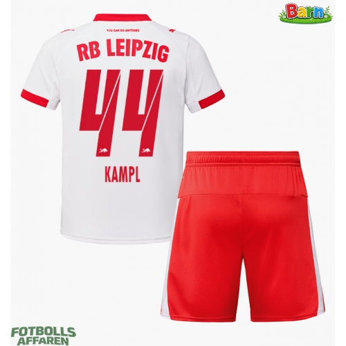 RB Leipzig Kevin Kampl #44 Hemmaställ Barn 2025-26 Kortärmad (+ Korta byxor)